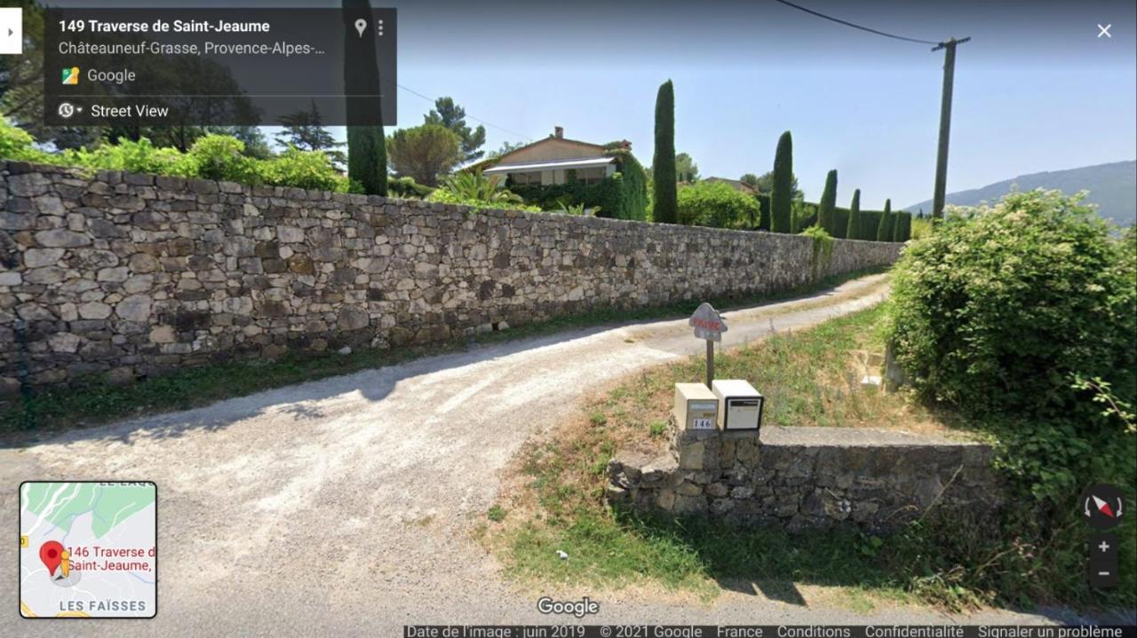 Bambou Entre Mer Et Montagnes Chateauneuf-Grasse Exterior foto